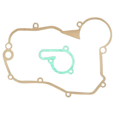 JOINT CARTER EMBRAYAGE + JOINT POMPE A EAU 50 A BOITE ADAPTABLE DERBI 50 SENDA 2006>, GPR/GILERA 50 SMT 2006>, RCR (MOTEUR PIAGGIO EURO 3) (VENDU A L'UNITE) -ARTEIN- 3700948307441
