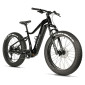 VELO ELECTRIQUE/VAE VTT FAT BIKE 26 LEADER FOX BRAGA MIXTE NOIR 9V MOTEUR CENTRAL BAFANG M510 36V 95Nm BATTERIE 23,2Ah (20'' - H50,8cm - TAILLE L - POUR ADULTE DE 178cm à 185cm) 8592826041593