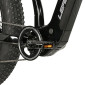 VELO ELECTRIQUE/VAE VTT FAT BIKE 26 LEADER FOX BRAGA MIXTE NOIR 9V MOTEUR CENTRAL BAFANG M510 36V 95Nm BATTERIE 23,2Ah (20'' - H50,8cm - TAILLE L - POUR ADULTE DE 178cm à 185cm) 8592826041593