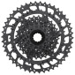 CASSETTE 9V. SUNRACE U-SERIES CSU980 11-46 VTT NOIR (LIVRE EN BOITE) (11-13-15-18-20-23-28-36-46) - COMPATIBLE SHIMANO CUES, LINKGLIDE 4711264331828