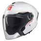 CASQUE JET MT SV S COSMO A0 DOUBLE ECRANS BLANC BRILLANT M (ECE 22.06) 8434639215603