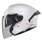 CASQUE JET MT SV S COSMO A0 DOUBLE ECRANS BLANC BRILLANT M (ECE 22.06) 8434639215603