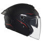 CASQUE JET MT VIALE SV S COSMO A0 DOUBLE ECRANS NOIR MAT M (ECE 22.06) 8434639215528