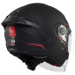 CASQUE JET MT VIALE SV S COSMO A0 DOUBLE ECRANS NOIR MAT M (ECE 22.06) 8434639215528