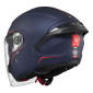 CASQUE JET MT VIALE SV S COSMO A7 DOUBLE ECRANS BLEU MAT L (ECE 22.06) 8434639214958