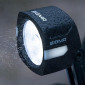 ECLAIRAGE VELO VAE / E-BIKE AVANT SUR FOURCHE SIGMA EOX FL100 6/60V 100LUX NOIR COMPATIBLE FIDLOCK - POUR VOIR A 80M 4016224473007
