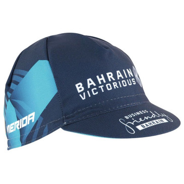 CASQUETTE VELO EQUIPE PRO BAHRAIN VICTOR NOIR/TURQUOISE 8013271361338