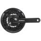PEDALIER VTT SHIMANO 7/8V. TY501 NOIR 175mm 42-34-24 (BOITIER 122mm) 4524667634157