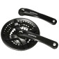 PEDALIER VTT SHIMANO 6/7/8V. TY501 NOIR 175mm 42-34-24 (BOITIER 122mm) 4524667634157