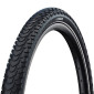 PNEU VTT URBAIN 26 X 2.00 SCHWALBE MARATHON MONDIAL NOIR TR (50-559) RENFORT 5mm FLANC REFLEX COMPATIBLE VAE (OFFRE SPECIALE) 4026495644310