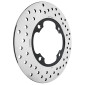 DISQUE DE FREIN ADAPTABLE HONDA 350 SH 2021>2023 (EXT 240mm - INT 105mm - 4 TROUS) (DF4136A) -NEWFREN- 8025832420422