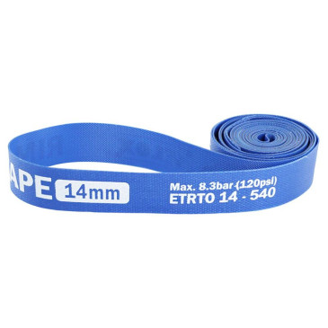 FOND DE JANTE VELOX POUR FAUTEUIL ROULANT PVC ROUE 24'' ET 540 EN 14mm (VENDU A L'UNITE) 3660429651268
