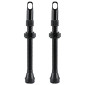 VALVE DE PNEU TUBELESS PRESTA VELOX ALU NOIR 60mm OBUS DEMONTABLE (VENDU A LA PAIRE SUR CARTE) COMPATIBLE BOSCH 3660429506223