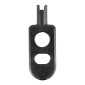 VALVE DE PNEU TUBELESS SCHRADER VELOX ALU NOIR 60mm OBUS DEMONTABLE (VENDU A LA PAIRE SUR CARTE) COMPATIBLE BOSCH 3660429506414