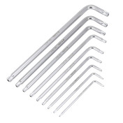 OUTIL CLE TORX BO P2R LONGUES CREUSES (T10,T15,T20,T25,T27,T30,T40,T45,T50) (JEU DE 9 CLES) 3700948094655