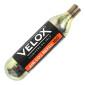 CO2 CARTRIDGE-THREADED- VELOX 16g (SOLD PER UNIT) 3660429191122