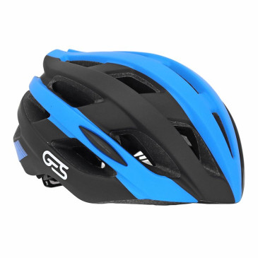 CASQUE VELO ADULTE GES ROUTE/GRAVEL ICON NOIR/BLEU IN-MOLD TAILLE 68-62 FIT-SYSTEM (VENDU EN BOITE) 8435274962082