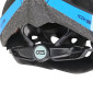 CASQUE VELO ADULTE GES ROUTE/GRAVEL ICON NOIR/BLEU IN-MOLD TAILLE 68-62 FIT-SYSTEM (VENDU EN BOITE) 8435274962082