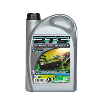 HUILE MOTEUR 2 TEMPS MINERVA MOTOCULTURE 2TS SYNTHESE (2L) (100% FRANCE) 3324960001073