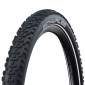 PNEU VTT / VAE 20 X 2.35 SCHWALBE SMART SAM PLUS ADDIX NOIR FLANC REFLEX TR (60-406) DOUBLE DEFENSE RENFORT GREENGUARD HOMOLOGUE VAE e50 4026495922043
