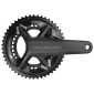PEDALIER ROUTE SHIMANO 12V. ULTEGRA R8100 NOIR 165mm 50-34 4550170893996