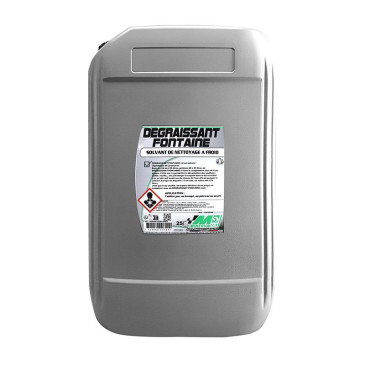 NETTOYANT/DEGRAISSANT FONTAINE MINERVA DF POUR TOUTES LES FONTAINES ATELIER (25 L) 3324960003442