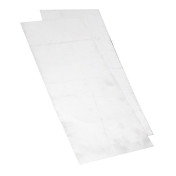 PROTECTION THERMIQUE ADHESIVE ARTEIN TEFIBRAL 195x475 mm 2 FEUILLES EPAISSEUR/DENSITE : 1x0,80 mm/490 gr/m2 + 1x1,60 mm/1000 gr/m2 (RESISTE JUSQU'A 550°C / ADHESIF 175°C) -PRO SERIES- 8434579008341