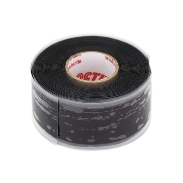 LOCTITE SI 5075 - INSULATING AND SEALING WRAP - Balck (Roll 25 mm x 4,27 M in blister pack) 5010266006369