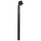 TIGE DE SELLE ROUTE/VTT ERGOTEC PATENT ALUMINIUM NOIR DIAM 29.6 MM L 400 MM RECUL 25 mm (HOMOLOGUE NIVEAU 2) 4016538030620