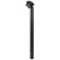 TIGE DE SELLE ROUTE/VTT ERGOTEC PATENT ALUMINIUM NOIR DIAM 29.6 MM L 400 MM RECUL 25 mm (HOMOLOGUE NIVEAU 2) 4016538030620