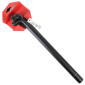 TIGE DE SELLE ROUTE/VTT ERGOTEC PATENT ALUMINIUM NOIR DIAM 29.6 MM L 400 MM RECUL 25 mm (HOMOLOGUE NIVEAU 2) 4016538030620