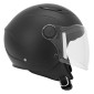 CASQUE ENFANT JET MPH PLAY SIMPLE ECRAN UNI NOIR MAT YXL (55 à 56 cm) (ECE 22.06)