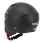 CASQUE ENFANT JET MPH PLAY SIMPLE ECRAN UNI NOIR MAT YXL (53 à 54 cm) (ECE 22.06)