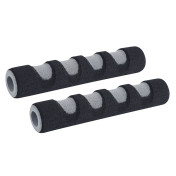 MOUSSE POUR LEVIER DE FREIN NOIR/GRIS (PAIRE) -SELECTION P2R- 7421083633788