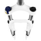 FORK- FOR MTB 26 " ZOOM COIL-ADJUSTABLE/LOCKOUT-WHITE-TRAVEL 60MM THREADLESS STEERER ( 285mm) Ø 1''1/8-28,6 OUTER COMPATIBLE V-BRAKE/DISC 3700948044889