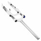 FORK- FOR MTB 26 " ZOOM COIL-ADJUSTABLE/LOCKOUT-WHITE-TRAVEL 60MM THREADLESS STEERER ( 285mm) Ø 1''1/8-28,6 OUTER COMPATIBLE V-BRAKE/DISC 3700948044889