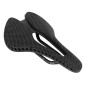 SELLE 3D CARBONE T800 NOIR OUVERTE 245x155 RAIL CARBONE MAT POIDS 220g (POIDS MAX 90kgs) -NEWTON- 3700948300459