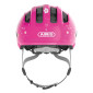 CASQUE VELO ENFANT ABUS SMILEY 3.0 BUTTERFLY ROSE TAILLE 50-55cm AVEC MOLETTE ET ECLAIRAGE LED (VENDU SUR CARTE) 4003318672583