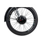 TRICYCLE ELECTRIQUE/VAE CITY LEADER FOX 24" CURTIS 2025 MIXTE BORDEAUX BRILLANT 3V SHIMANO NEXUS MOTEUR ROUE AV BAFANG 36V 45Nm BATTERIE 17,4Ah FREIN ET RETROPEDALAGE 8592826110626
