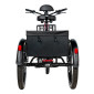 TRICYCLE ELECTRIQUE/VAE CITY LEADER FOX 24" CURTIS 2025 MIXTE BORDEAUX BRILLANT 3V SHIMANO NEXUS MOTEUR ROUE AV BAFANG 36V 45Nm BATTERIE 17,4Ah FREIN ET RETROPEDALAGE 8592826110626