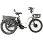 TRICYCLE ELECTRIQUE/VAE CITY LEADER FOX 24" LOVELO 2025 MIXTE BLANC BRILLANT 3V SHIMANO NEXUS MOTEUR ROUE AV BAFANG 36V 45Nm BATTERIE 16,7Ah (AVEC DIFFERENTIEL) 8592826103680