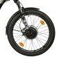 TRICYCLE ELECTRIQUE/VAE CITY LEADER FOX 24" CURTIS 2025 MIXTE NOIR BRILLANT 8V SHIMANO NEXUS MOTEUR ROUE AV BAFANG 36V 45Nm BATTERIE 16,7Ah (LARGEUR HORS TOUT 75cm, DEBATTEMENT 100mm) 8592826101457