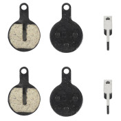 PLAQUETTE DE FREIN TROTTINETTE CT009-R COMPATIBLE BRIGMTON, DUALTRON, JOYOR, KAABO, KUGOO, OVEX, SKATEFLASH, TNE, VSETT, ZERO (VENDU PAR 2 PAIRES) -SELECTION P2R- 7427251898836