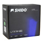 BATTERY 12V 4 Ah LTX14-BS SHIDO LITHIUM ION "READY TO USE"(Lg134xW75xH168) EQUALS YTX14-BS 5414837136392