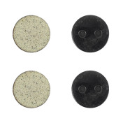 PLAQUETTE DE FREIN TROTTINETTE COMPATIBLE XIAOMI PRO (RESINE 2mm DIAM 21 mm) (VENDU PAR 2 PAIRES) -SELECTION P2R- 7427135772313
