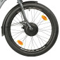 TRICYCLE ELECTRIQUE/VAE CITY LEADER FOX 24" LOVELO 2025 MIXTE GRIS MAT 3V SHIMANO NEXUS MOTEUR ROUE AV BAFANG 36V 45Nm BATTERIE 17,4Ah 