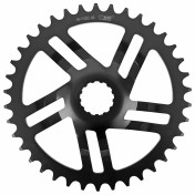 PLATEAU VTT DIRECT MOUNT 38DTS NOIR ALU ESJOT VAE/E-BIKE MONO ACIER (POUR SYSTEME BOSCH 3ème GENERATION) 4251516559308