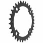 PLATEAU VAE/E-BIKE 4BRA D.104 POUR BOSCH / BROSE / YAMAHA / GIANT / SHIMANO E-STEPS TA E-ONE 32DTS MONO NOIR ALU 7075 NARROW WIDE 4251516566481