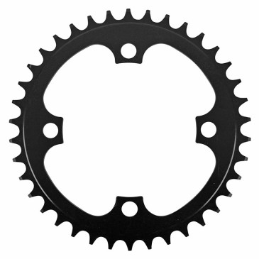PLATEAU VAE/E-BIKE 4BRA D.104 POUR BOSCH / BROSE / YAMAHA /BAFANG ESJOT 38DTS MONO NOIR ALU 4251516501420