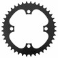 PLATEAU VAE/E-BIKE 4BRA D.104 POUR BOSCH / BROSE / YAMAHA / BAFANG ESJOT 40DTS MONO NOIR ALU 4251516559247